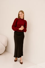 Yasrunella LS High Pullover Fig