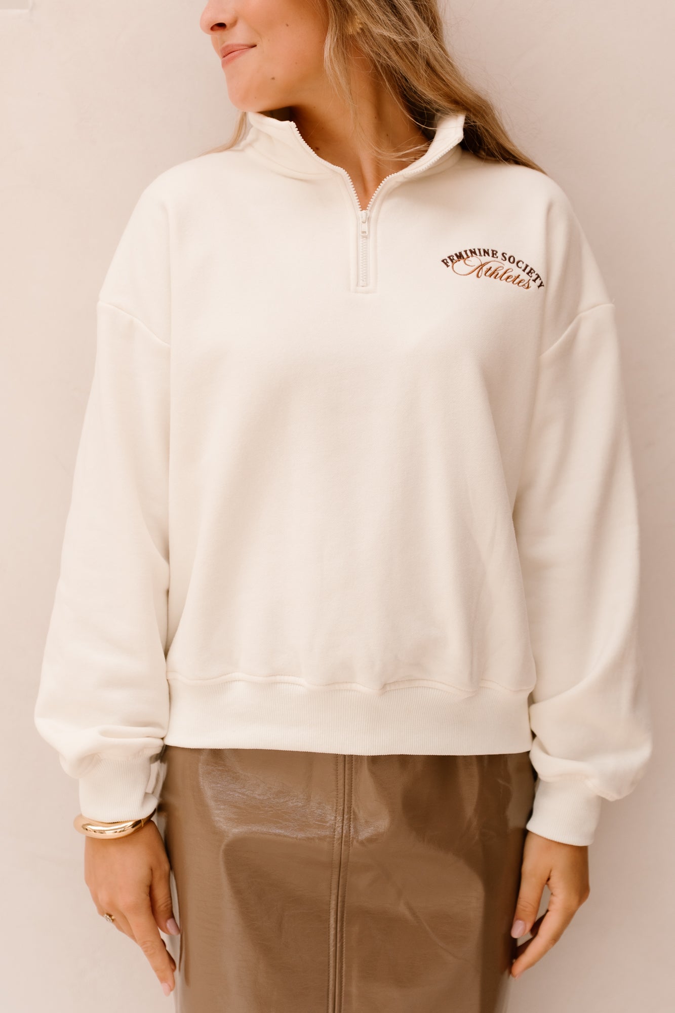 Pullover Feminine Society Ecru