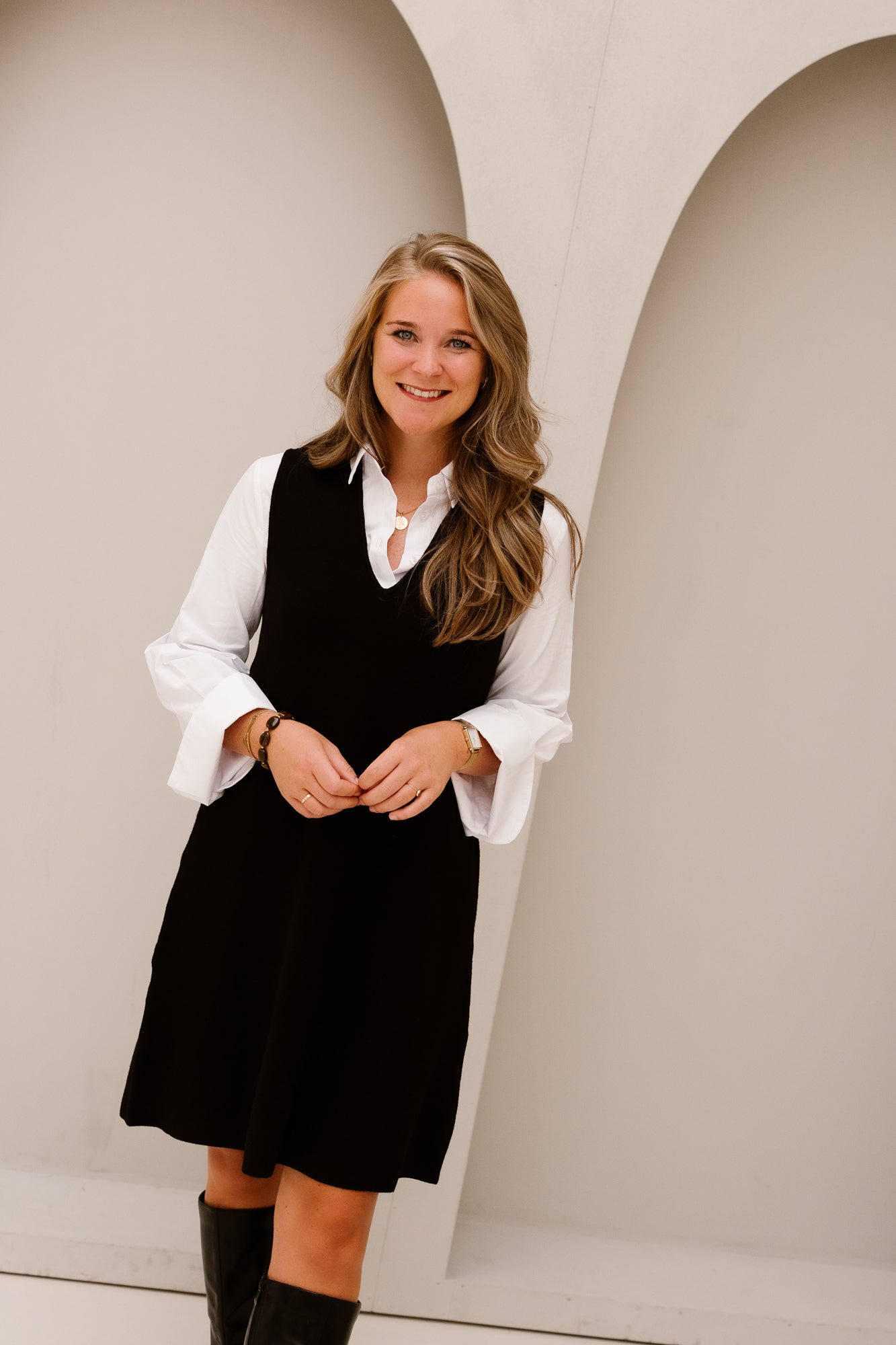 MSCHAgatha East Kleid Schwarz