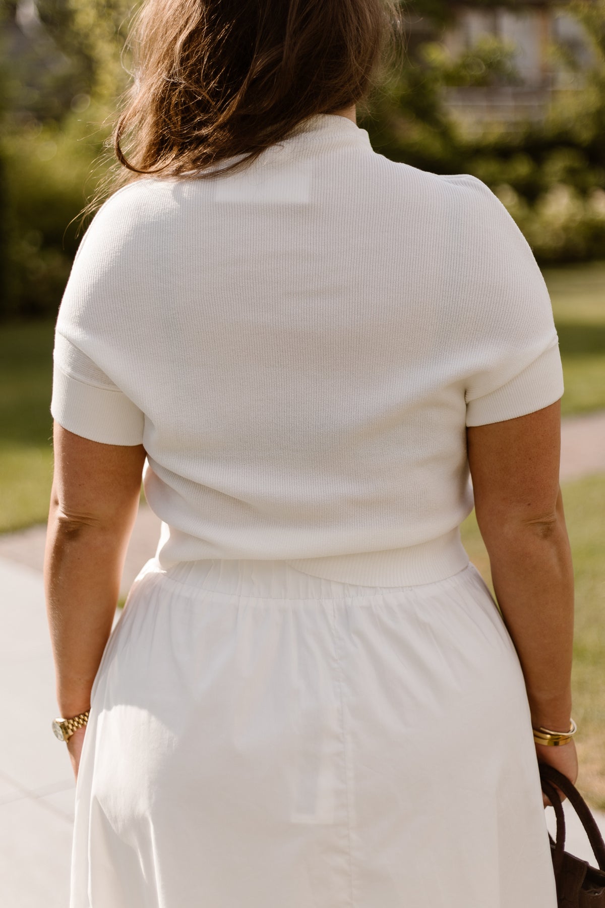 Adele Top White