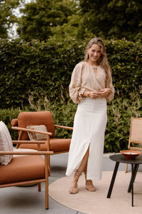 Frida Blouse Sand