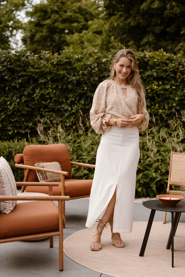Frida Blouse Sand