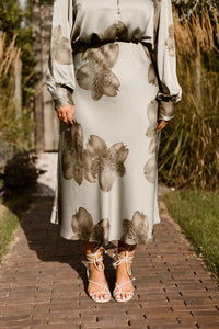 Bovary misty orchid skirt
