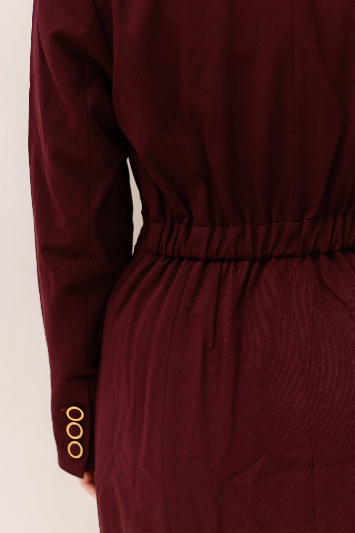 Blazora Dress Burgundy