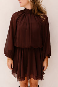 Dane dress brown
