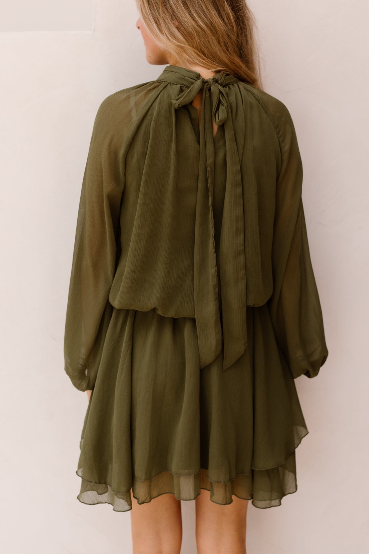 Dane dress green