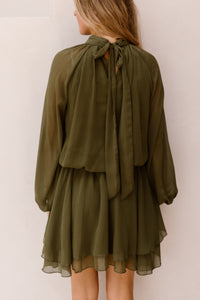 Dane dress green