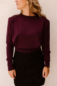 Daisy top plum