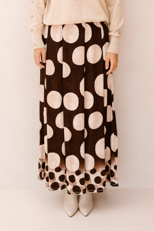 K-Design Maxi Stippen Rok D320