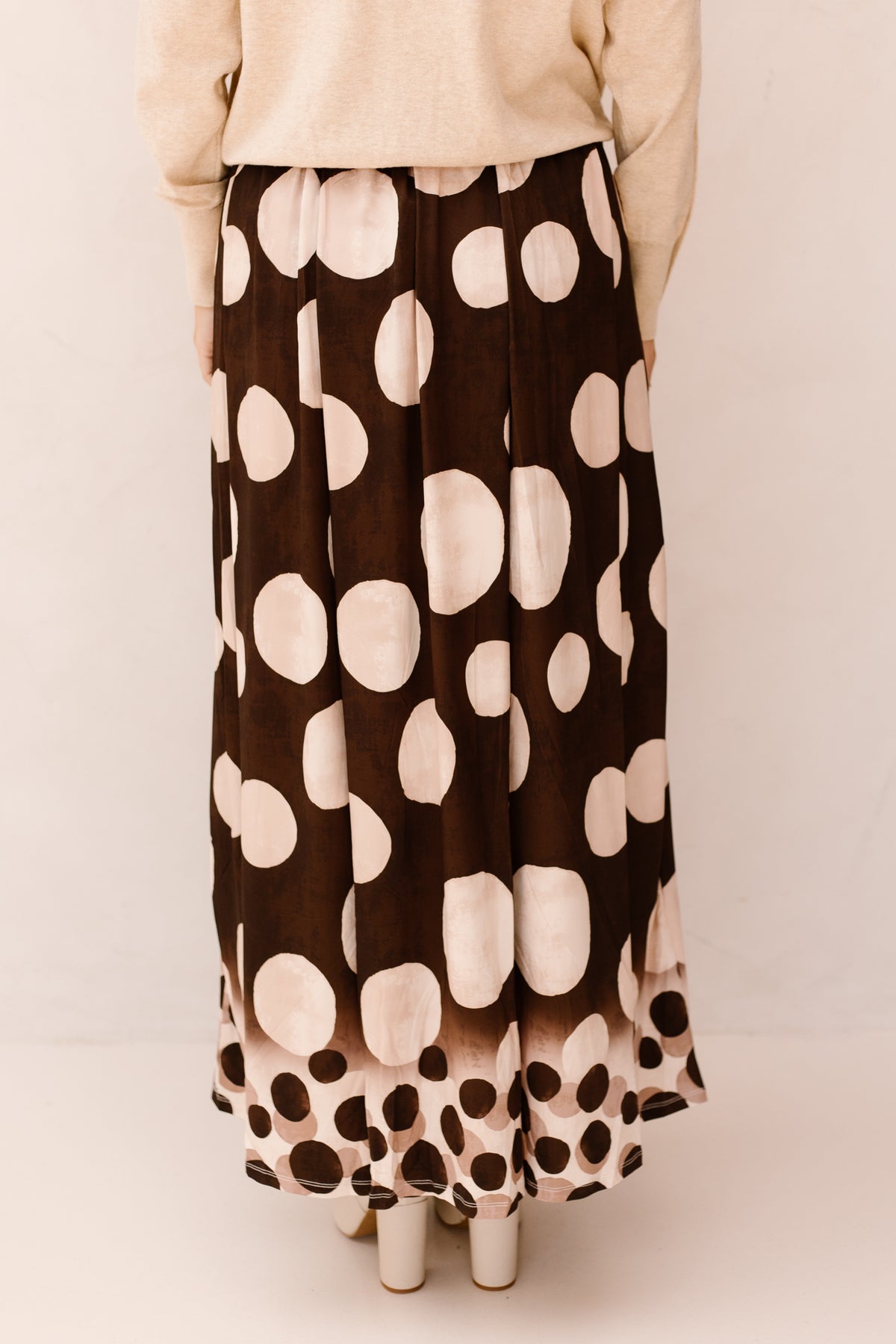 K-Design Maxi Stippen Rok D320