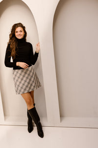 Objthess Rollneck Knit Pullover Black