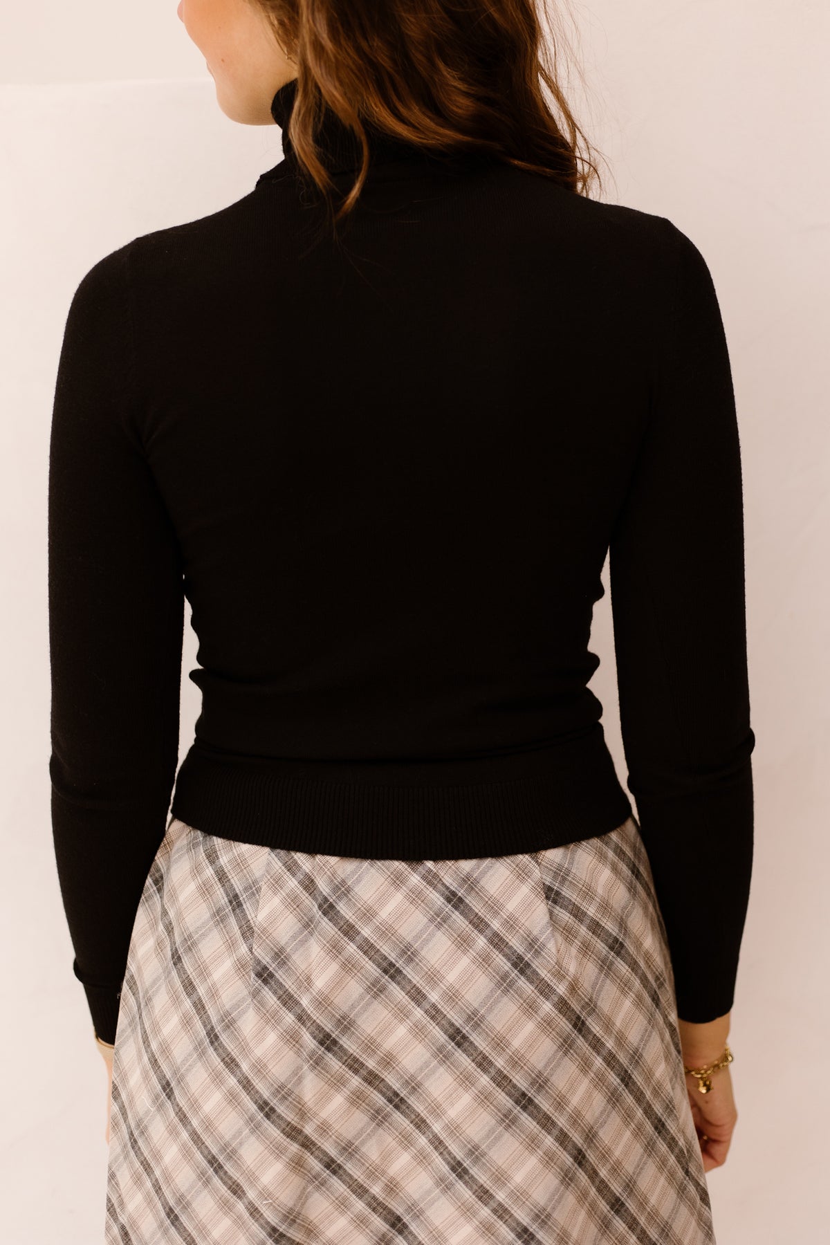 Objthess Rollneck Knit Pullover Black