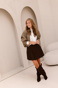 Donna bomber jasje bruin