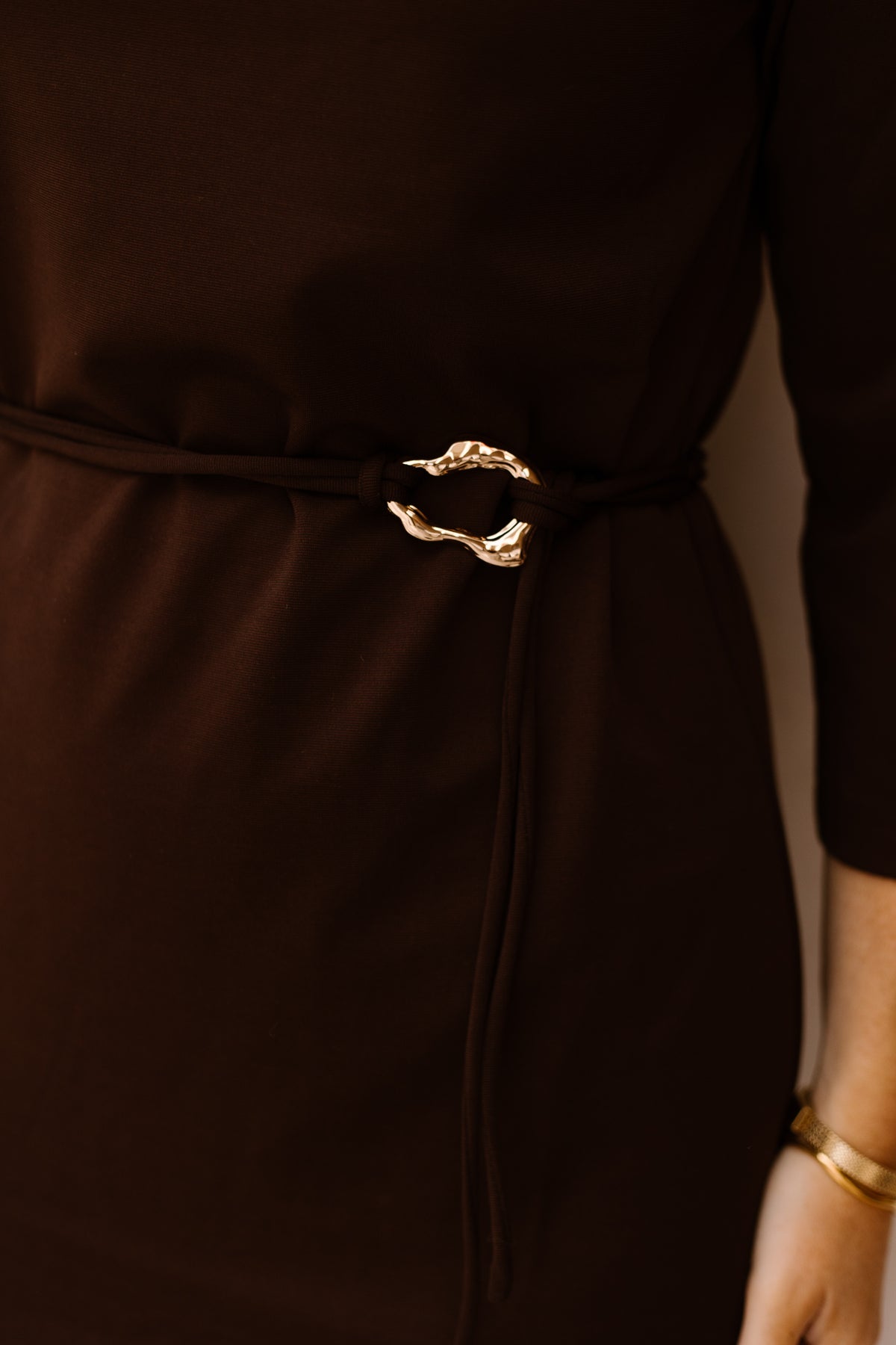 Devoted Dress Dark Chocolate