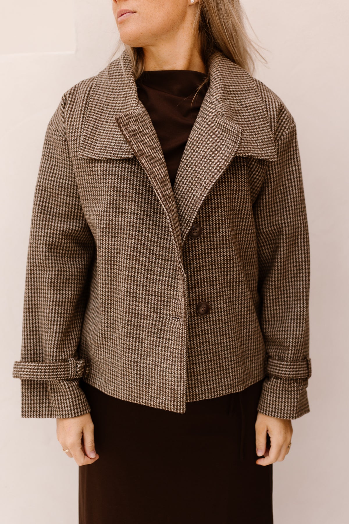 Fqsalia Jacket Desert Taupe Black