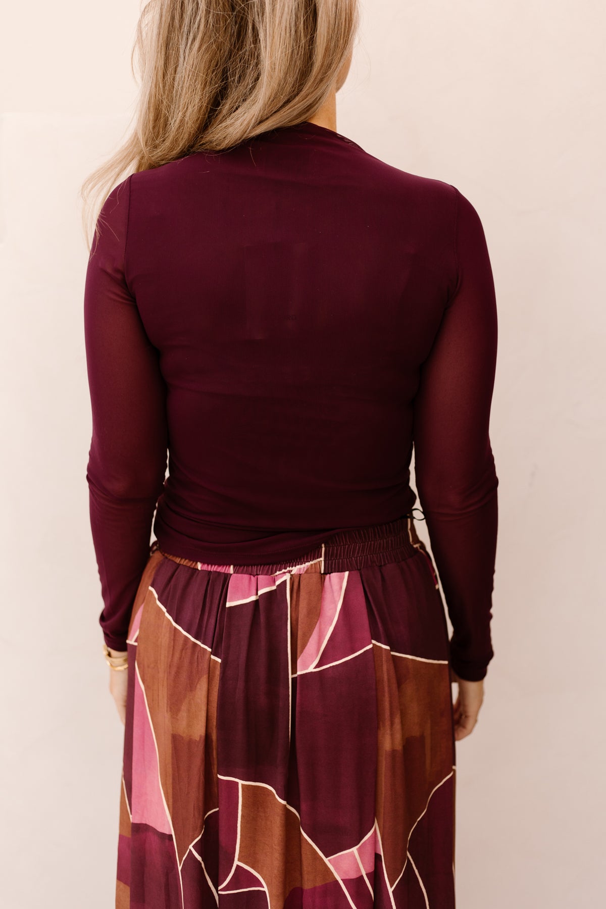 Tally Top Burgundy