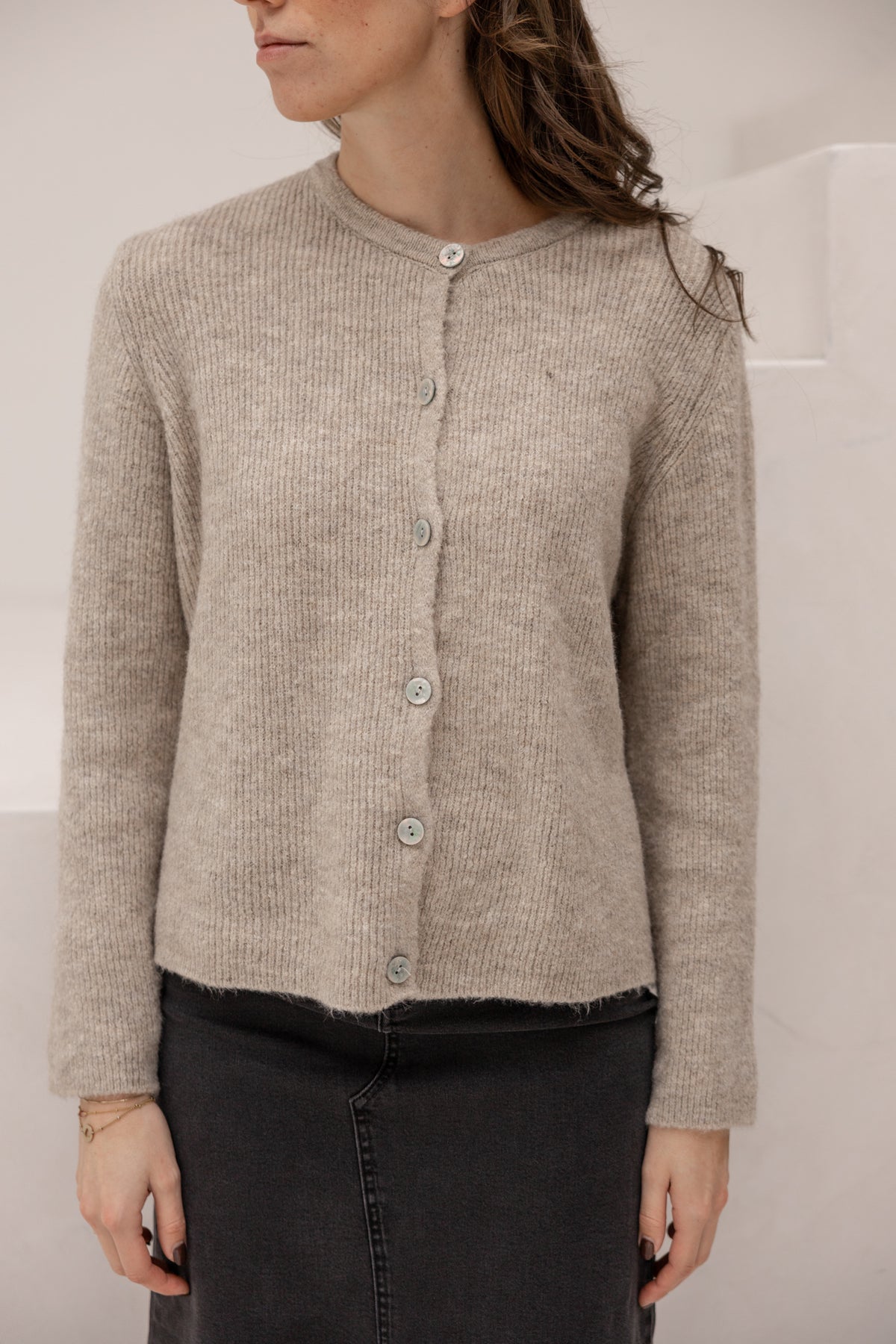 Yada cardigan beige