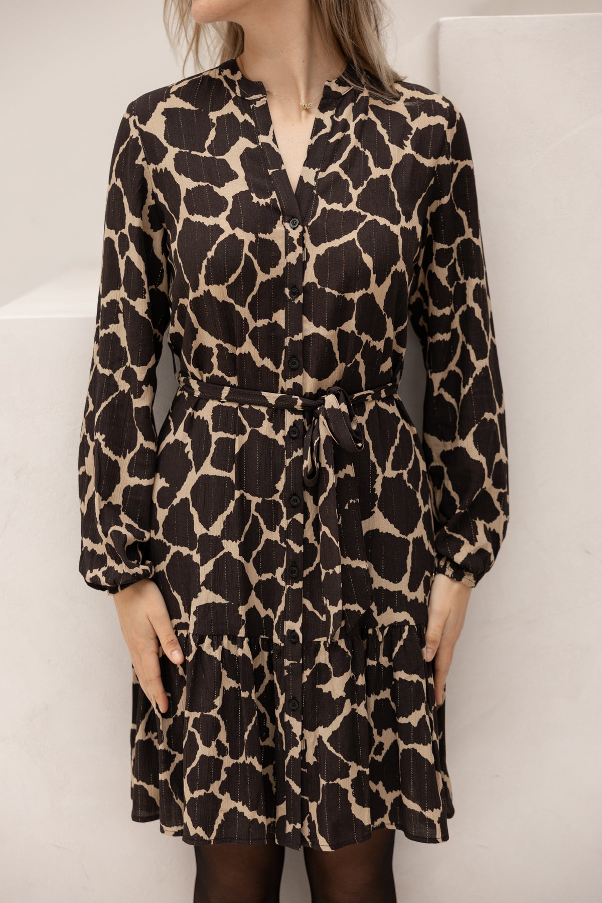 Fenna dress giraffe