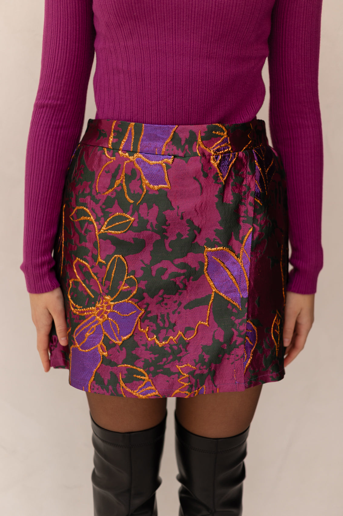 Renee skirt fuchsia 9447