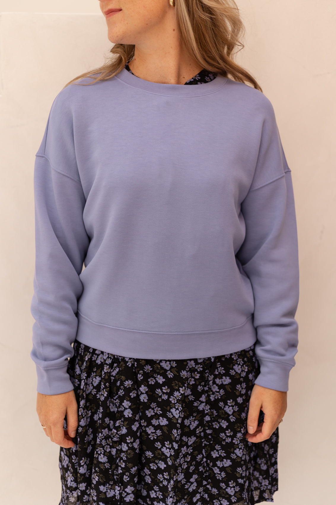 MSCHIlma sweatshirt lavender voilet