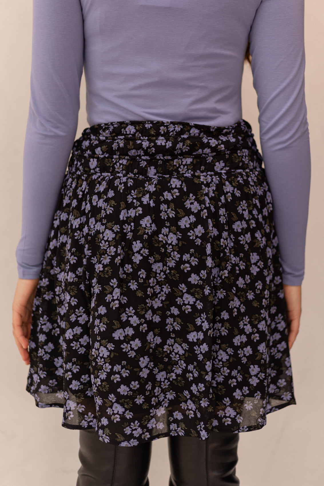 MSCHKasandra Orabella skirt lavender voilet