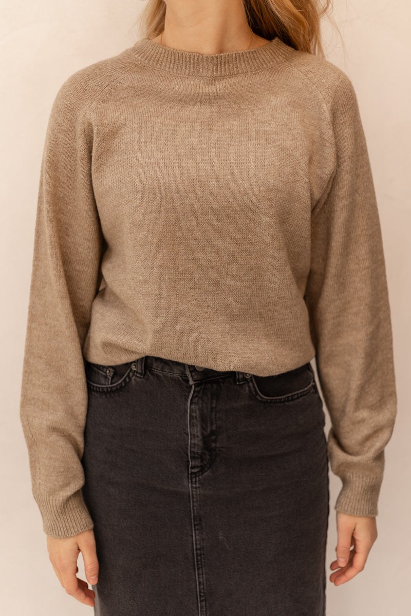 Elvira Tess pullover camel