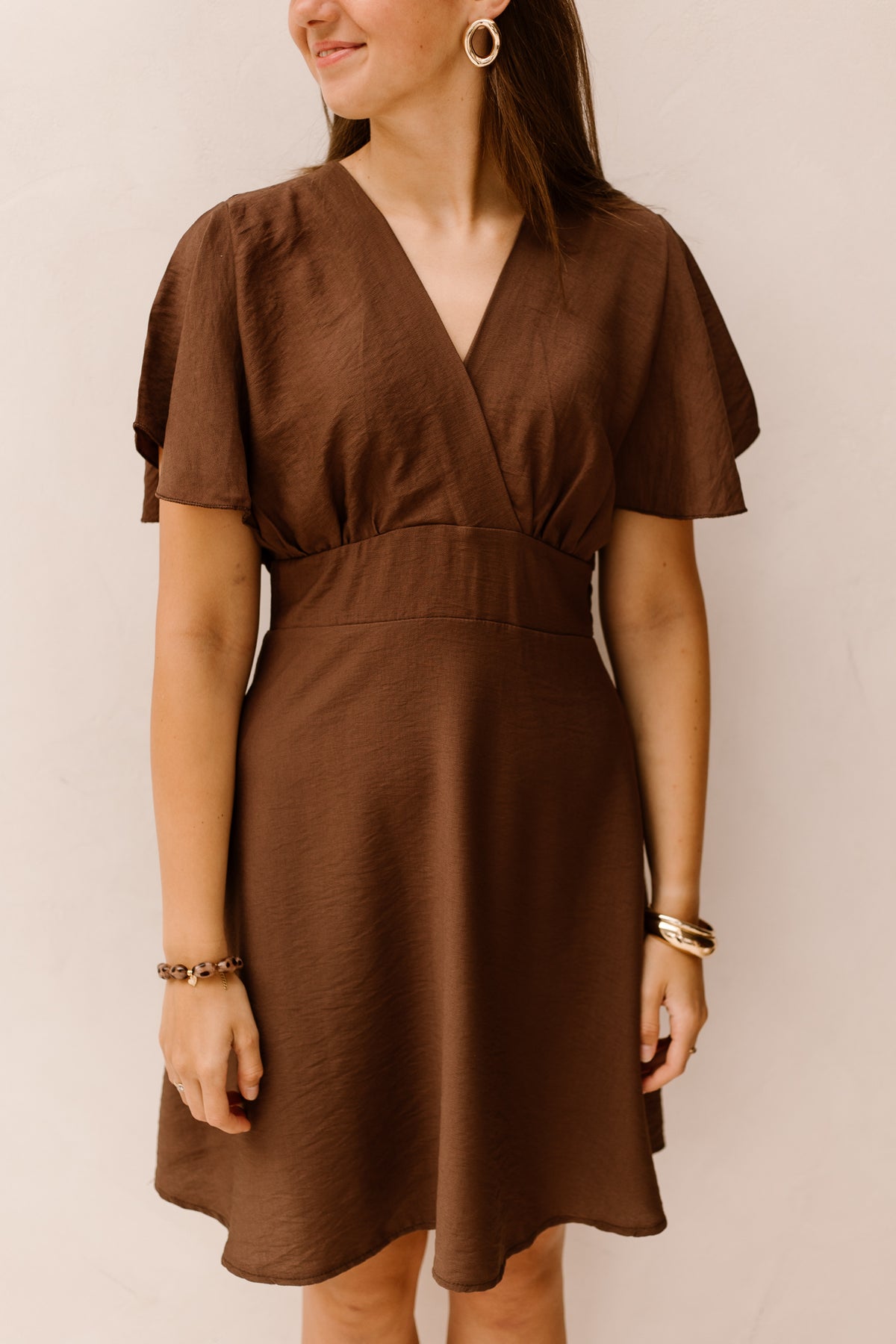 Yanoah Dress Brown
