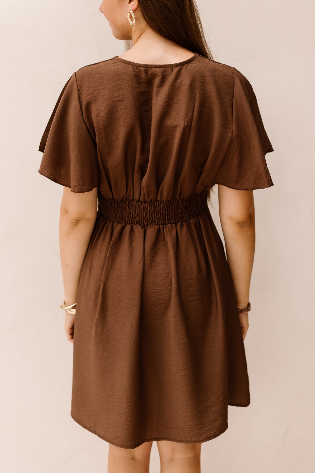 Yanoah Dress Brown