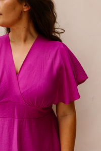 Yanoah Dress Magenta