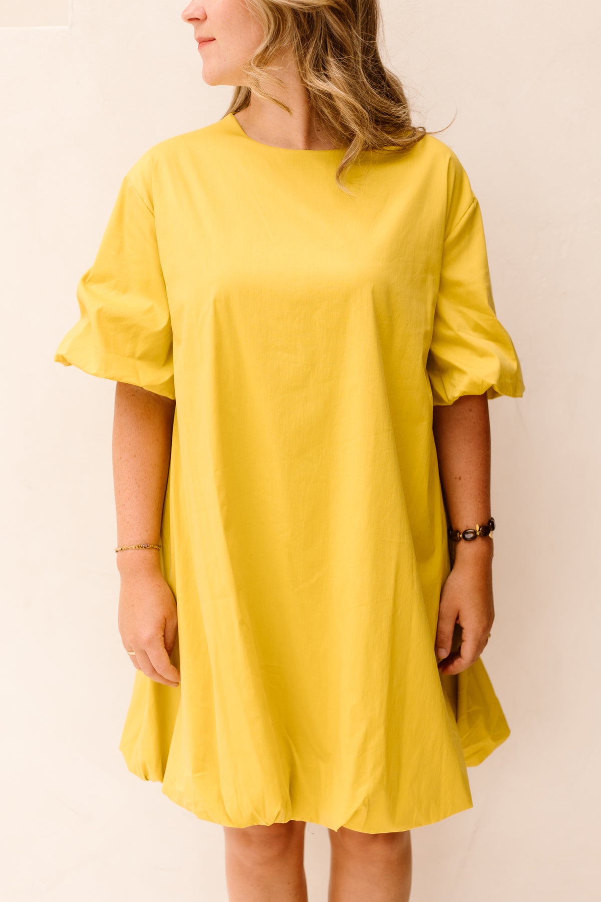 Zoe jurk lime