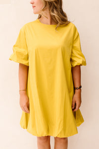 Zoe jurk lime