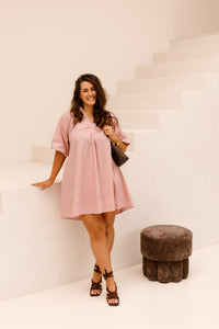 Xandra dress oudroze