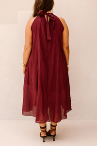 Zaar dress bordeaux