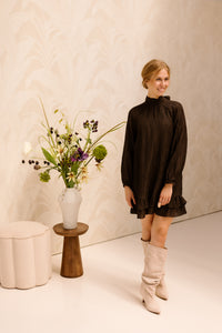 AimeeRC Dress Darkbrown