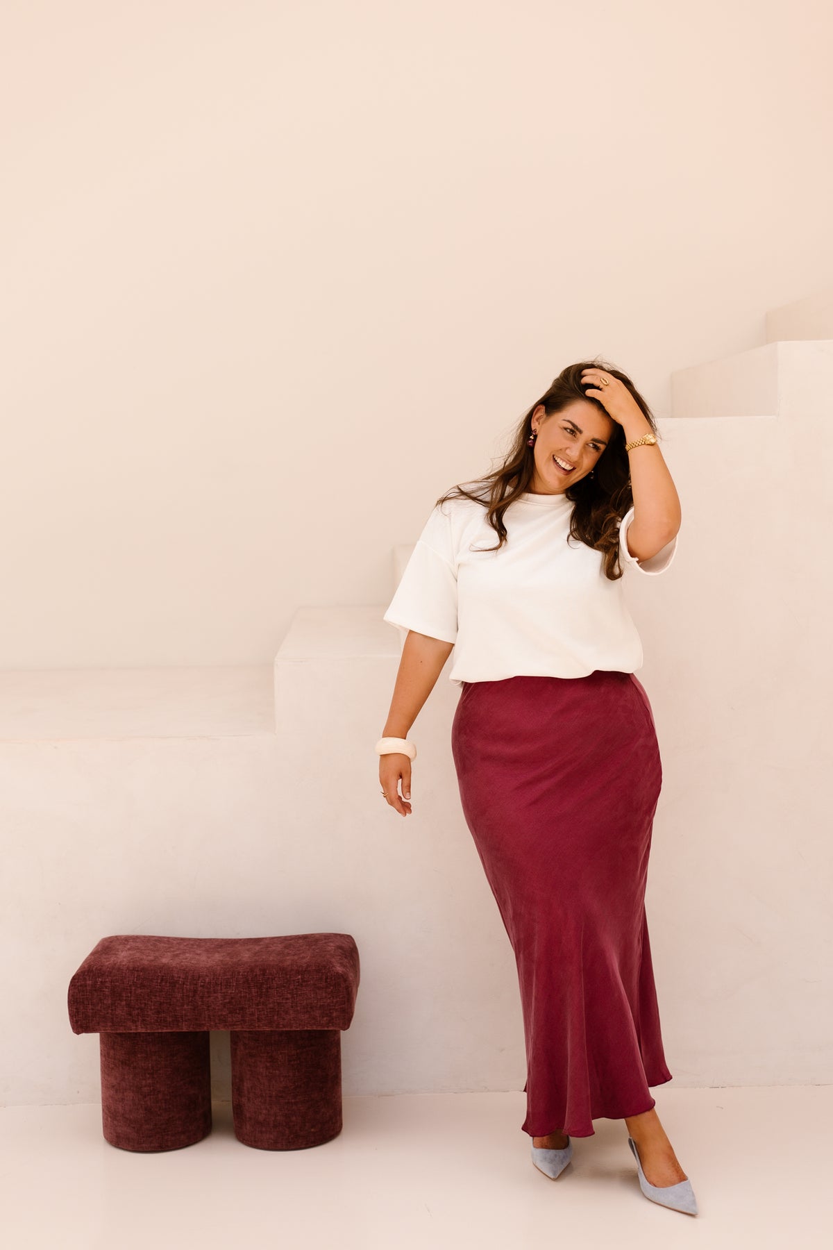 MSCHSaelan Skirt Rhododendron