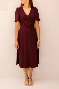 AmieRC Dress Bordeaux