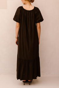 Ziva jurk bruin