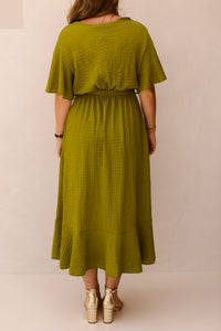 Zaira dress green