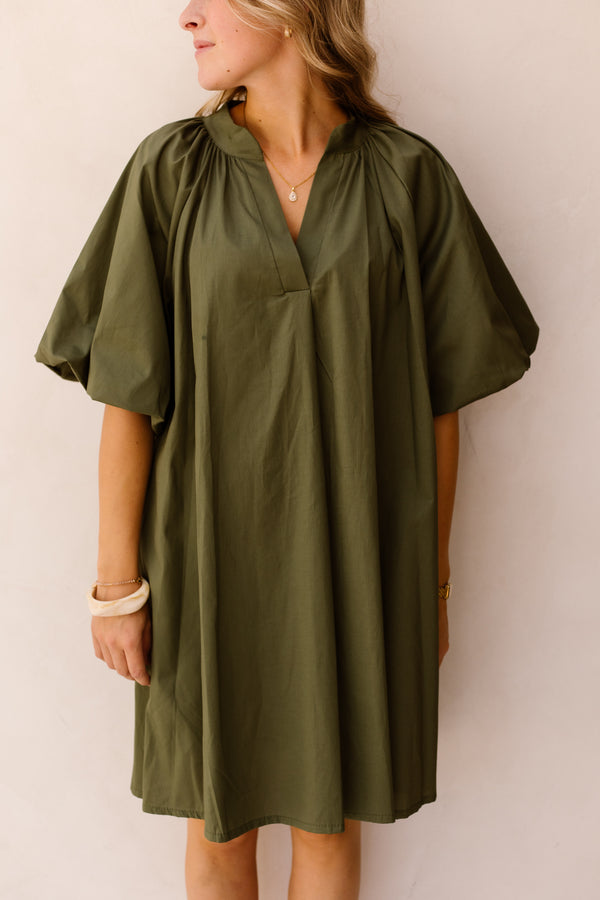 Xandra dress green