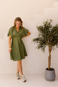 Yanoah Dress Green