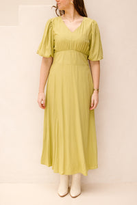 Lucretia dress olive