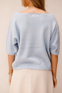 Sandra top light blue