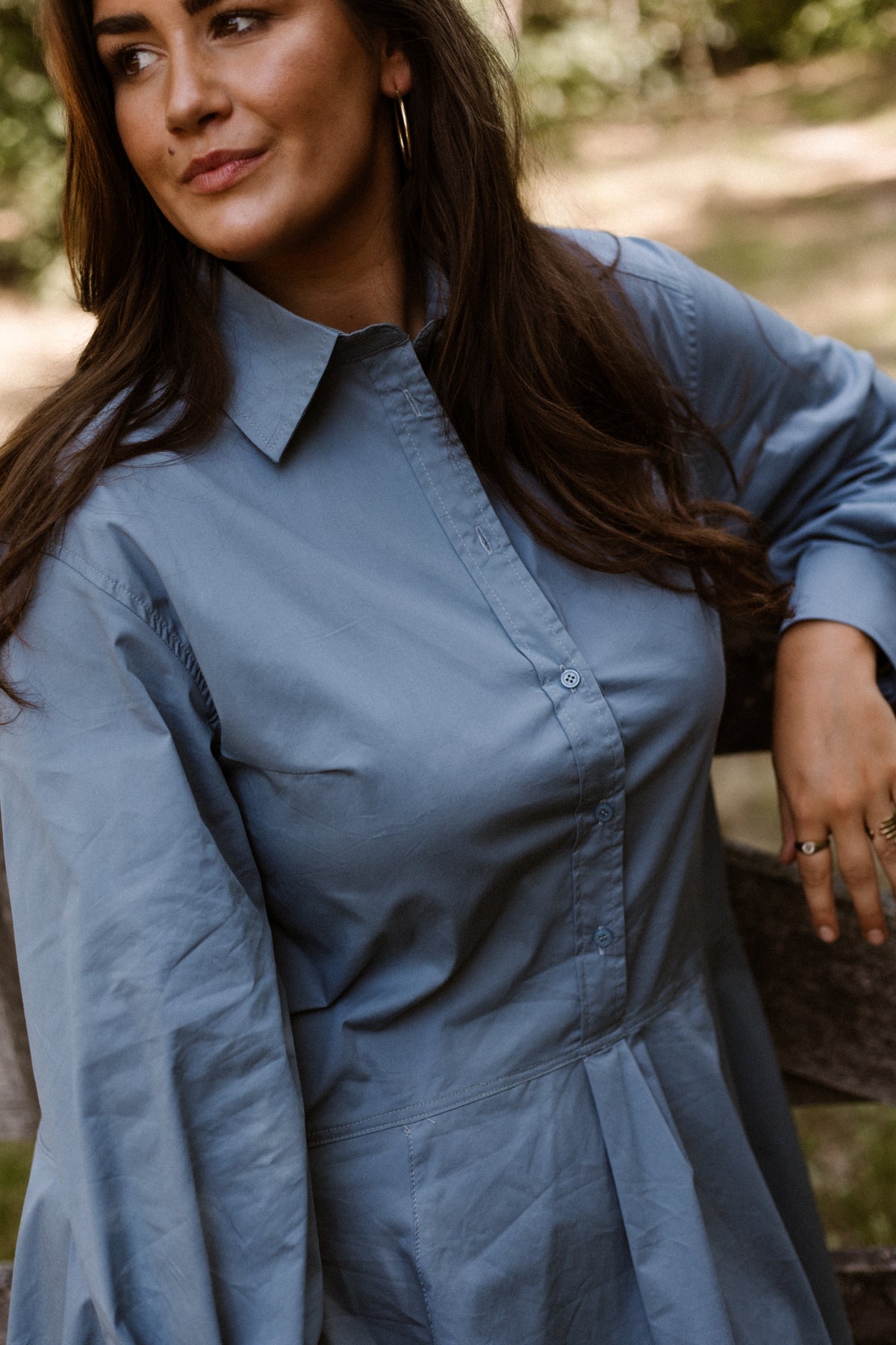 Cato Dress Iceblue