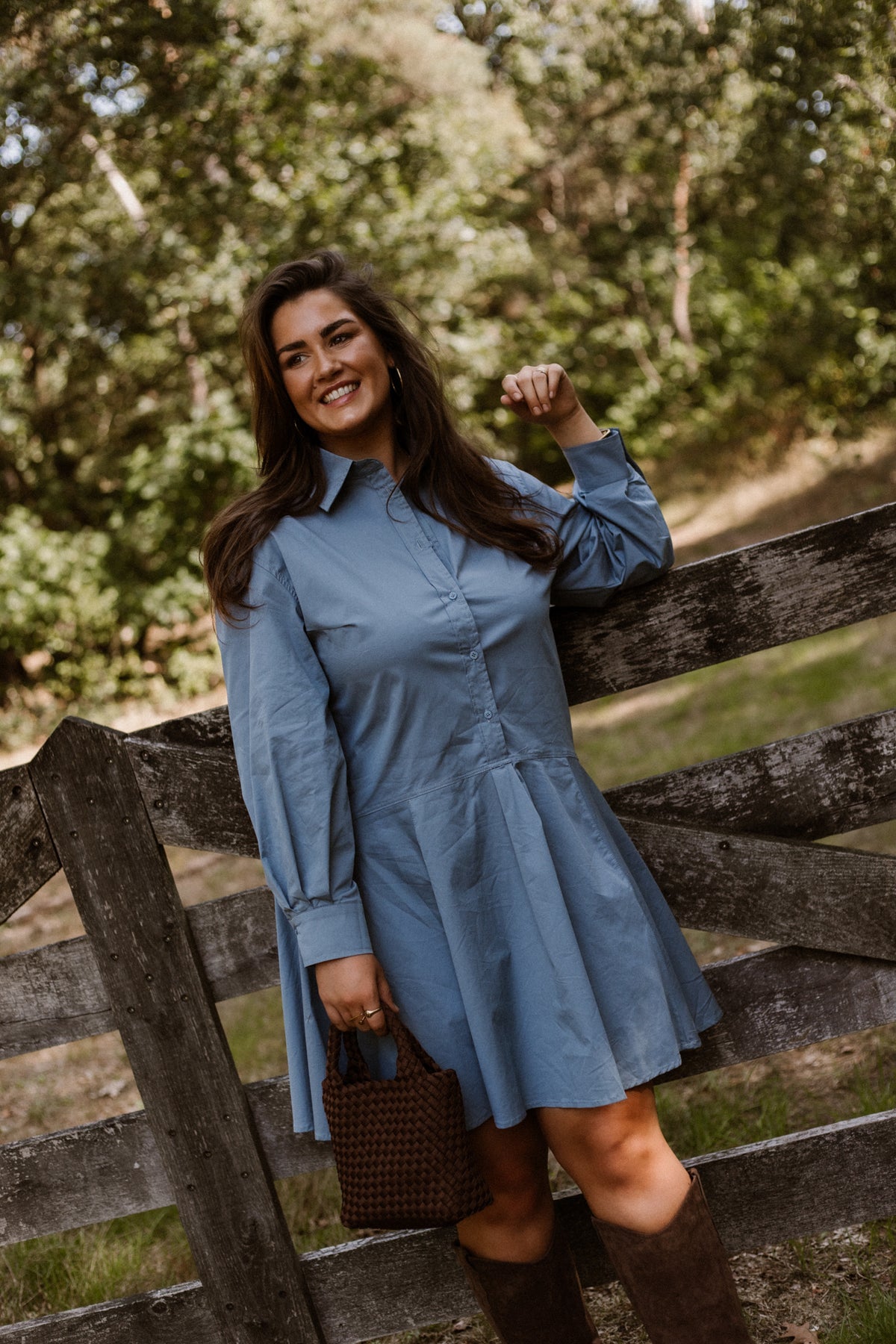 Cato Dress Iceblue