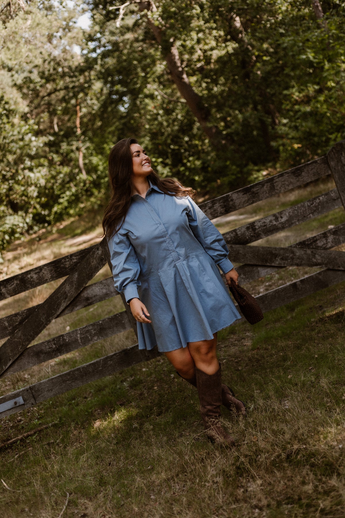 Cato Dress Iceblue