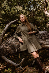 Cato Dress Armygreen