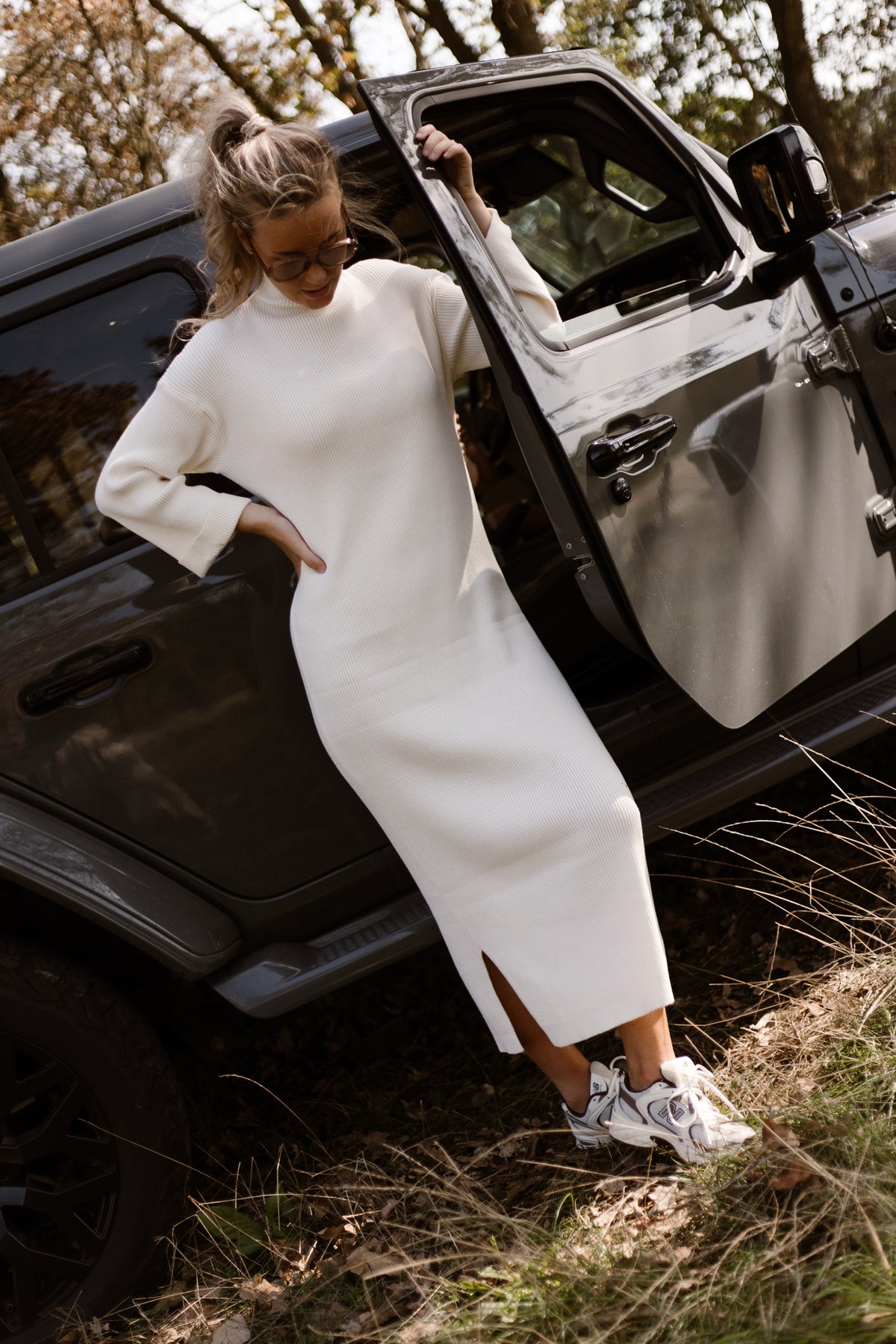 Strickkleid Greet Offwhite