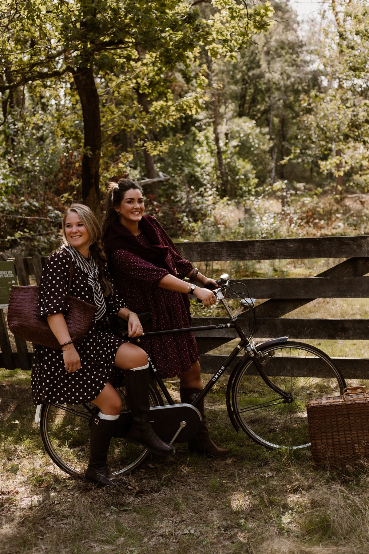Veerle Dots Dress Braun
