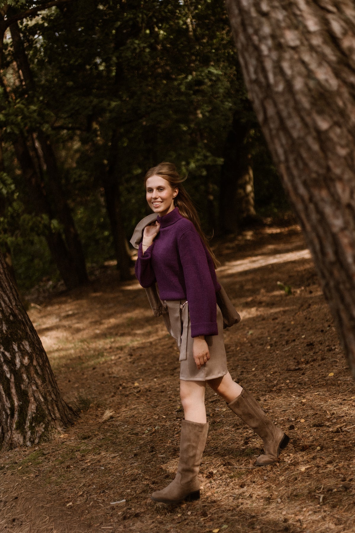 Marit Bomber Jacket Taupe