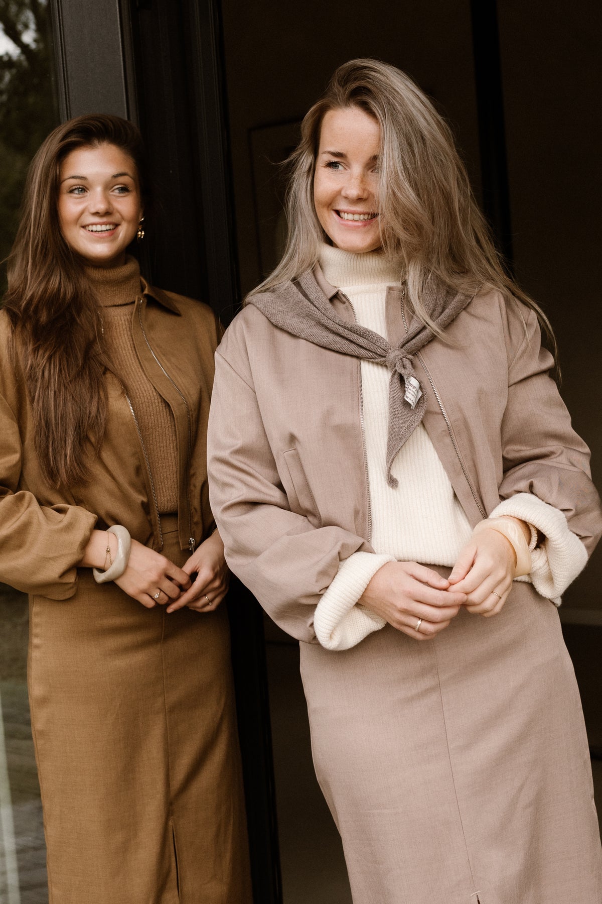 Marit Bomber Jacket Taupe
